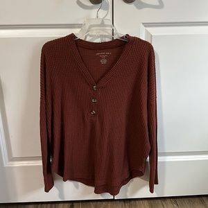 Maroon Henley